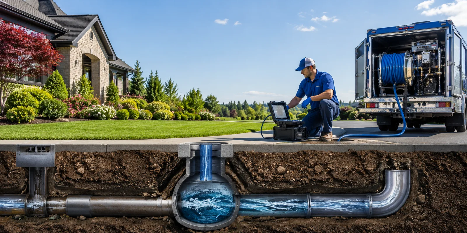 Drainage restoration information for Hunters, WA